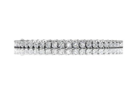 A dazzling Martin Flyer diamond bracelet, available at Exclusively Diamonds.