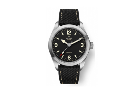 A simple yet elegant TUDOR Ranger watch, available at Exclusively Diamonds.